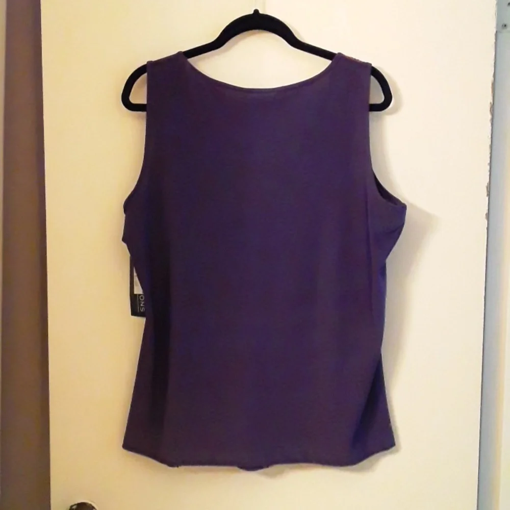 Purple sequin tank - Picture 5 of 5